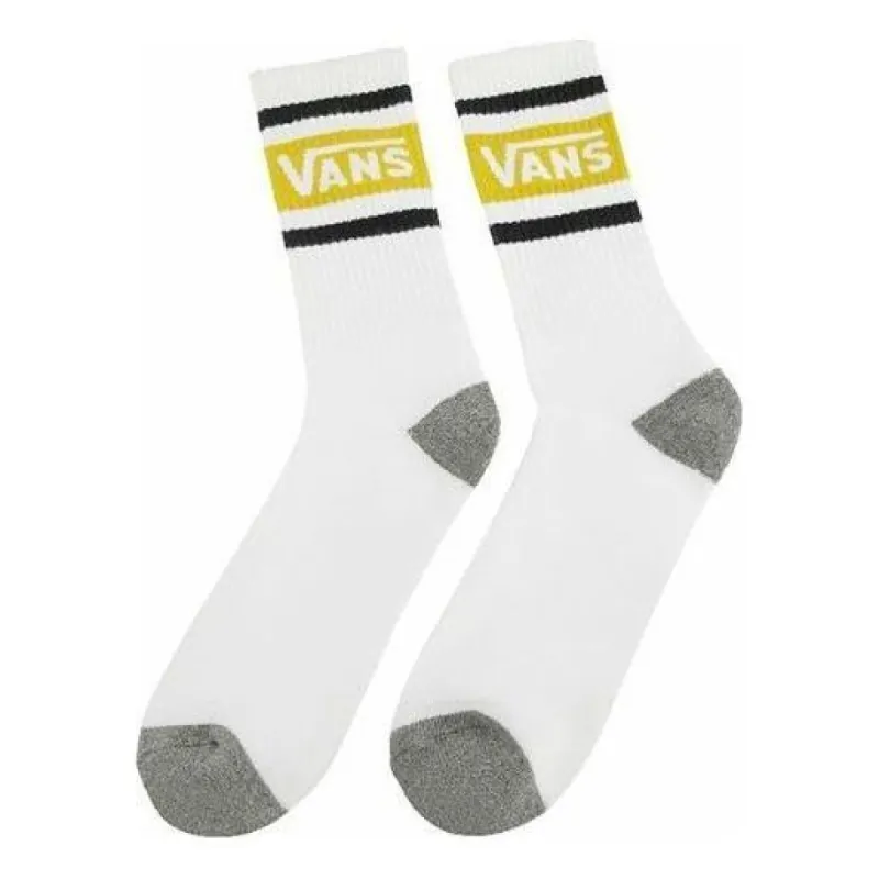 Vans Tribe Crew Socks 'White Black Yellow' VN0A3H3FZN1 sold by KicksCrew