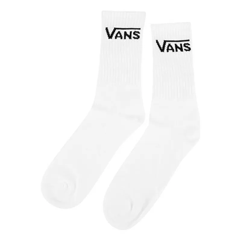 Vans AP CN Skate Crew Socks 'White Black' VN0A341NWHT sold by KicksCrew