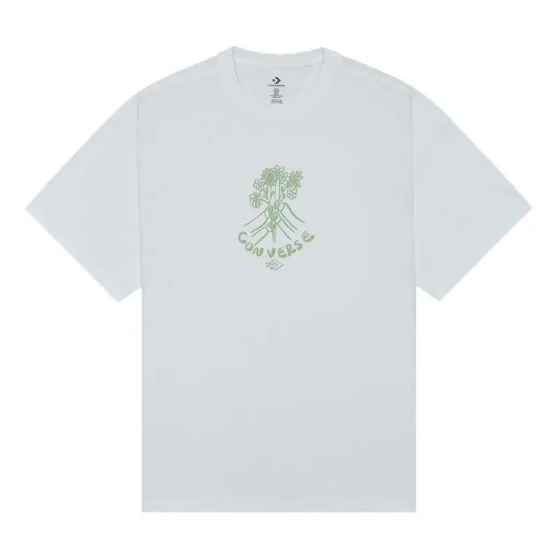 Converse Flower Friends Tee 'White' 10024757-A02 sold by KicksCrew
