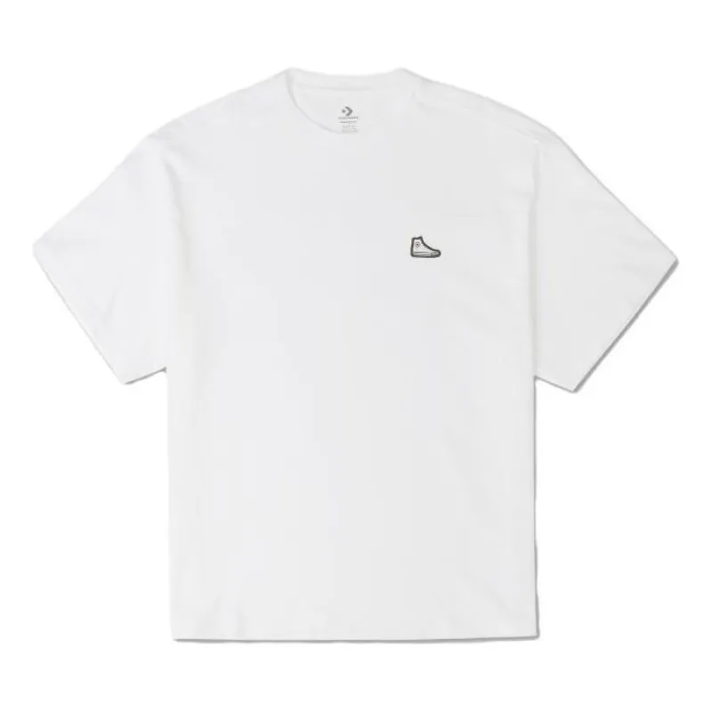 Converse Sneaker Patch Back Tee 'White' 10025397-102 sold by KicksCrew