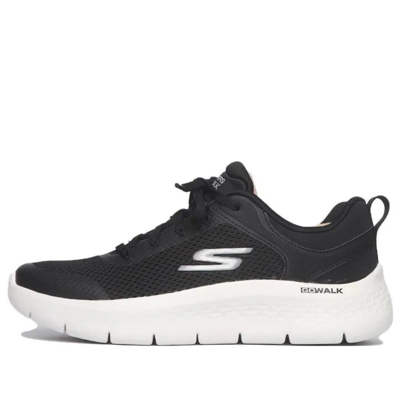 (WMNS) Skechers GO WALK Flex 'Black' 124817-BKW sold by KicksCrew