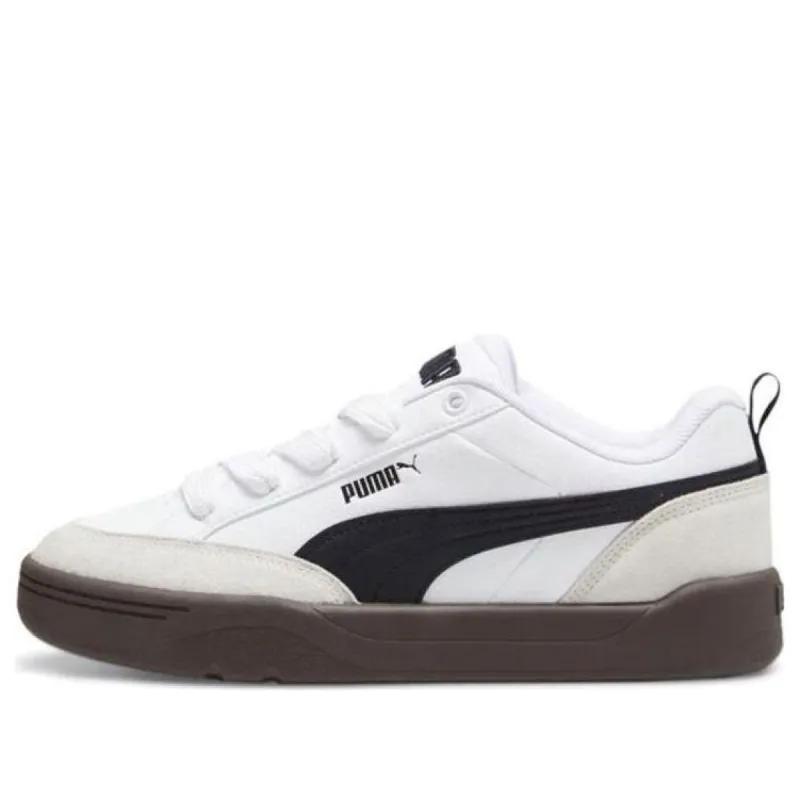 PUMA Park Lifestyle OG Sneakers 'White Black Brown' 397262-01 sold by KicksCrew