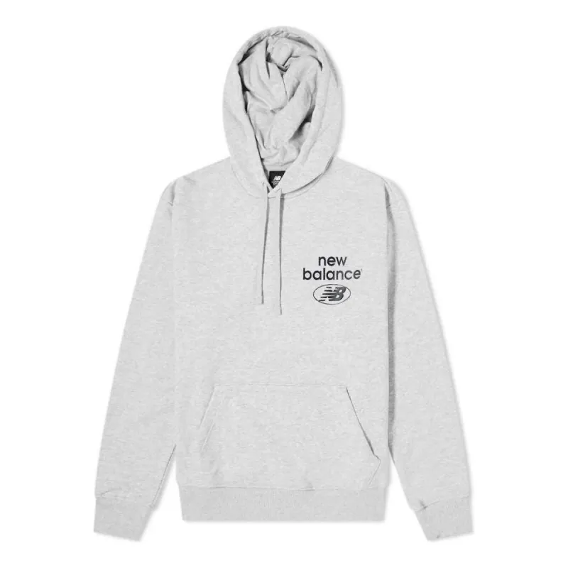 New Balance Essentials Reimagined French Terry Hoodie 'Athletic Grey' MT31514-AG sold by KicksCrew
