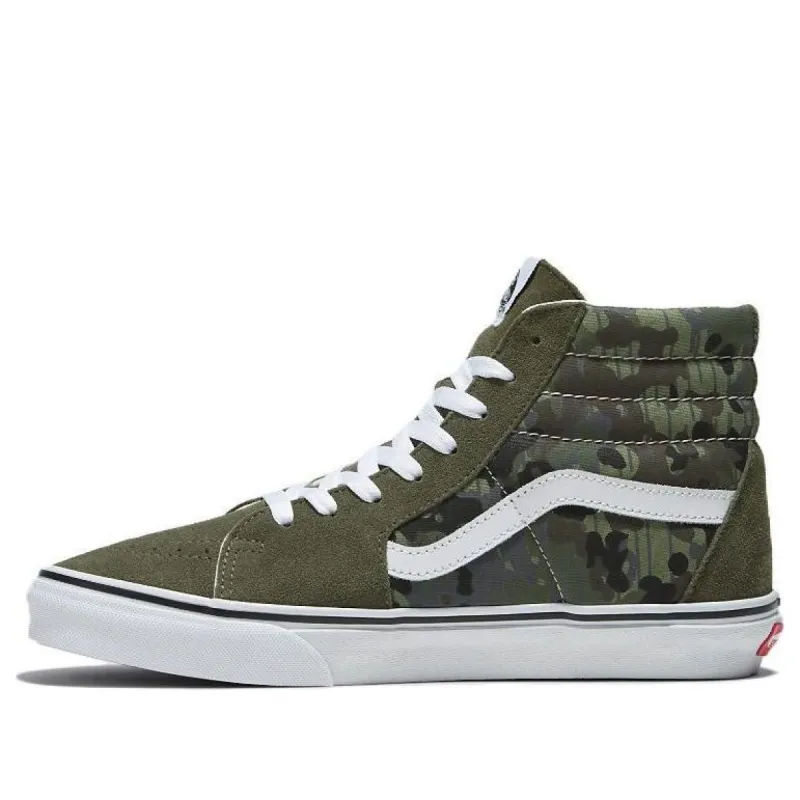 Vans Sk8-Hi 'Rain Camo Green' VN0007NSBGK sold by KicksCrew