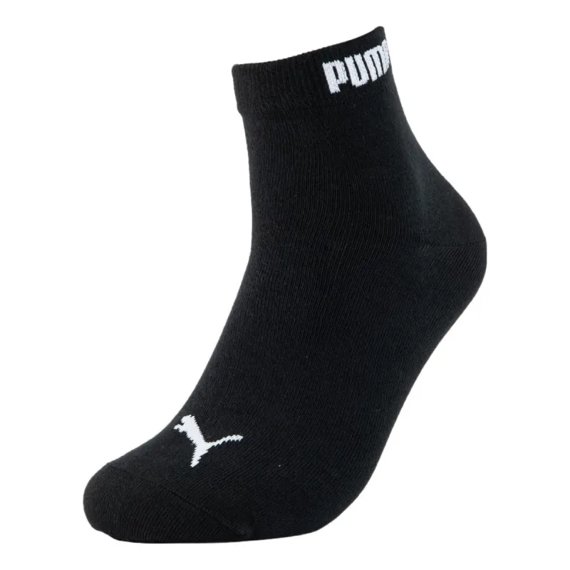 PUMA Quarter Training Socks 'Black White' 938244-01 sold by KicksCrew