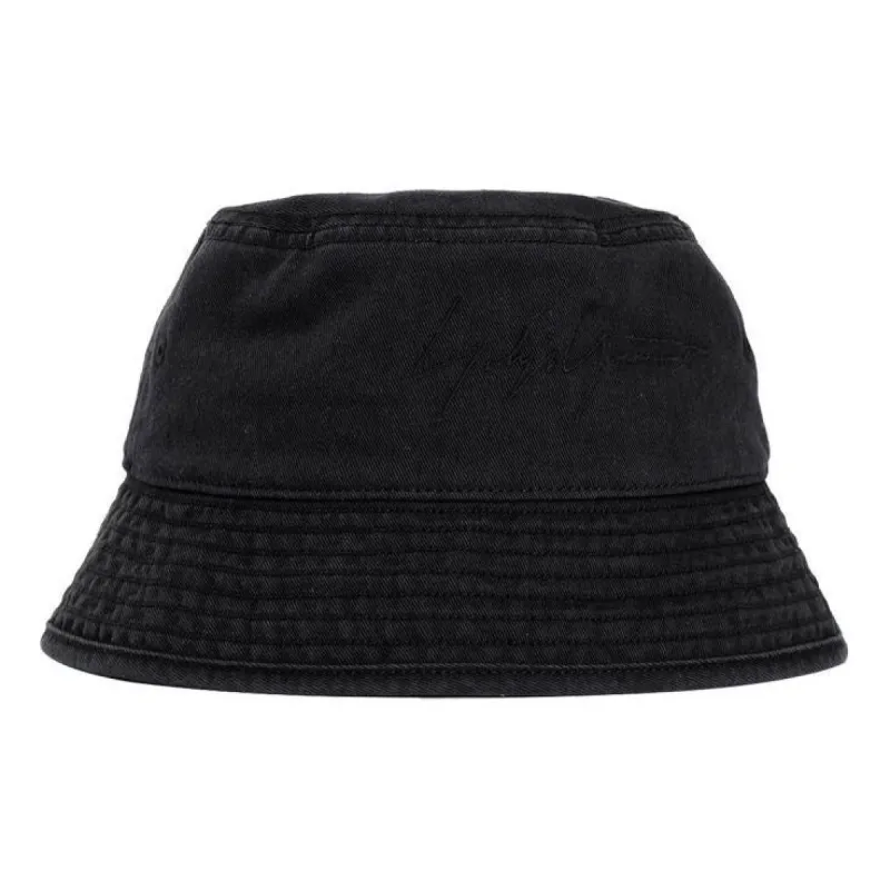 adidas Y-3 Yohji Yamamoto Logo Bucket Hat 'Black' FQ6994 sold by KicksCrew