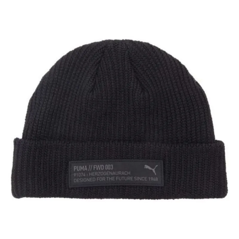 PUMA FWD Beanie Hat 'Black Grey' 02488303 sold by KicksCrew