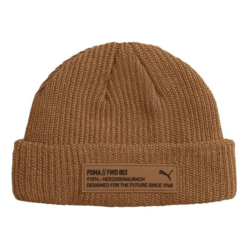 PUMA FWD Beanie Hat 'Brown Black' 02488301 sold by KicksCrew