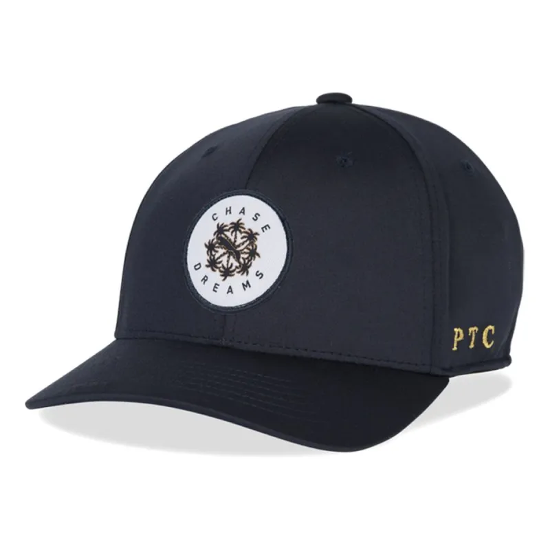 PUMA x PTC Chase Dreams Snapback Cap 'Navy White' 023904 sold by KicksCrew
