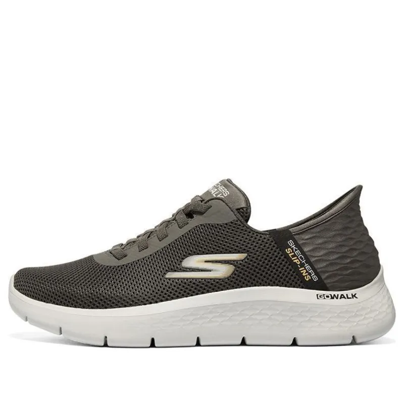 Skechers Go Walk Flex-Hands Up Slip-Ins 'Brown' 216496-BRN sold by KicksCrew