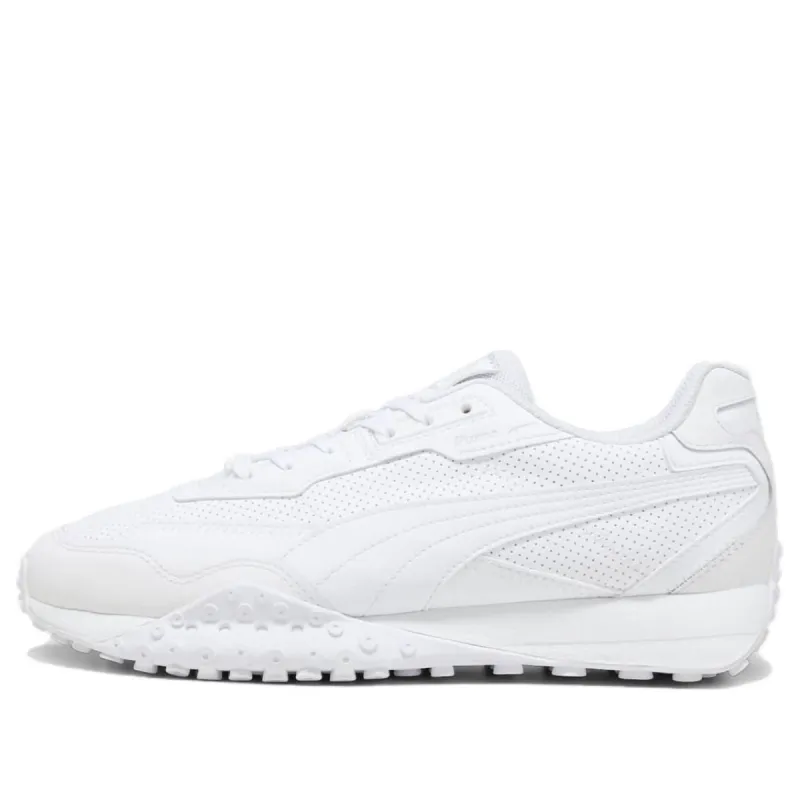 PUMA Blktop Rider Leather 'White Glacial Gray' 393823-01 sold by KicksCrew