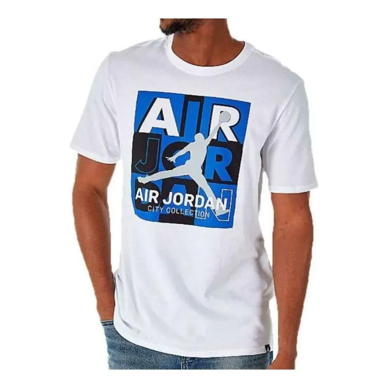 Air Jordan Legacy Aj10 T-shirt 'White' BQ0226-100 sold by KicksCrew