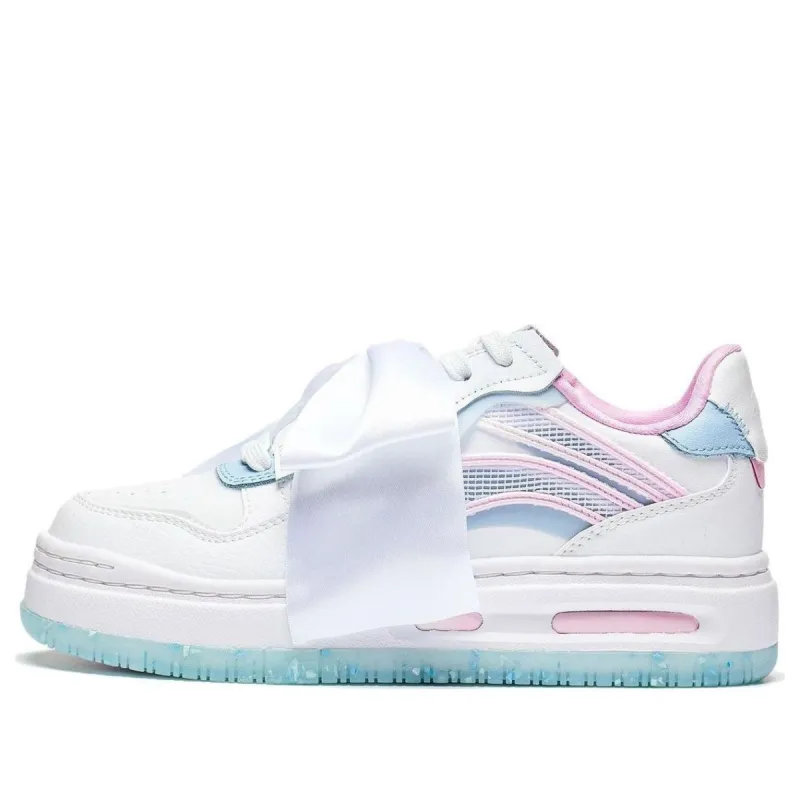 (WMNS) Li-Ning Future C1 Shoes 'White Pink Blue' AGCT038-4 sold by KicksCrew