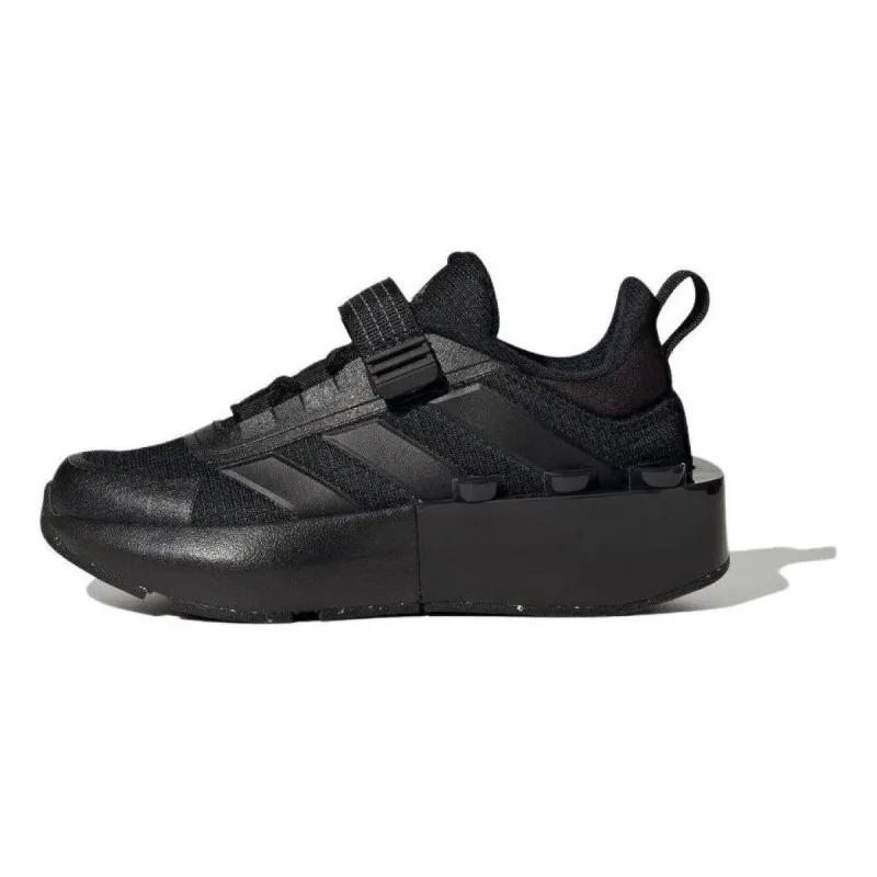 (GS) adidas Tech Runner x LEGO 'Triple Black' ID9529 sold by KicksCrew