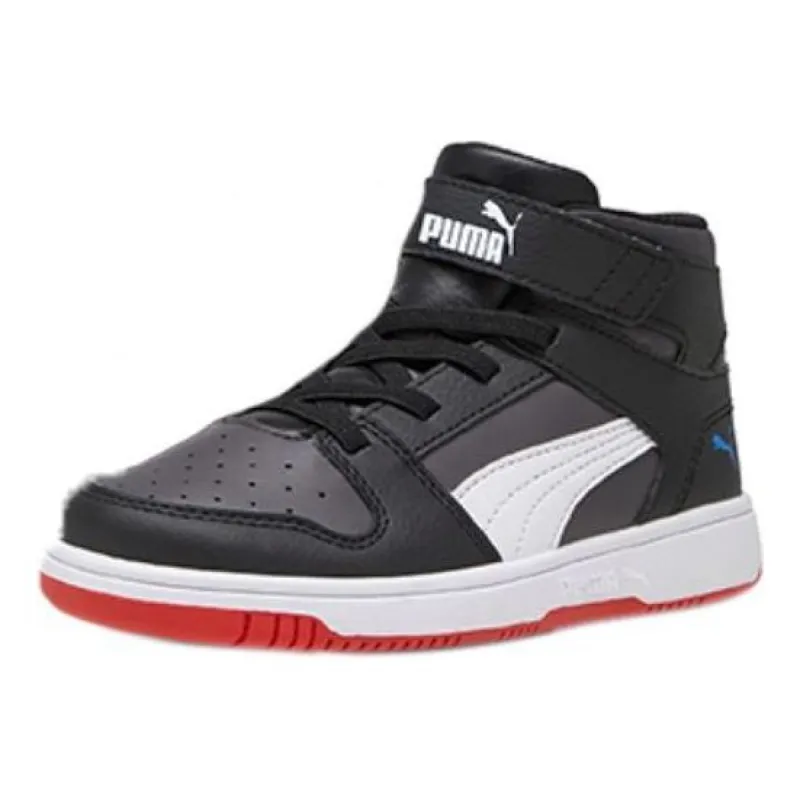 (PS) Puma Rebound Layup SL V 'Dark Coal White' 370488-24 sold by KicksCrew