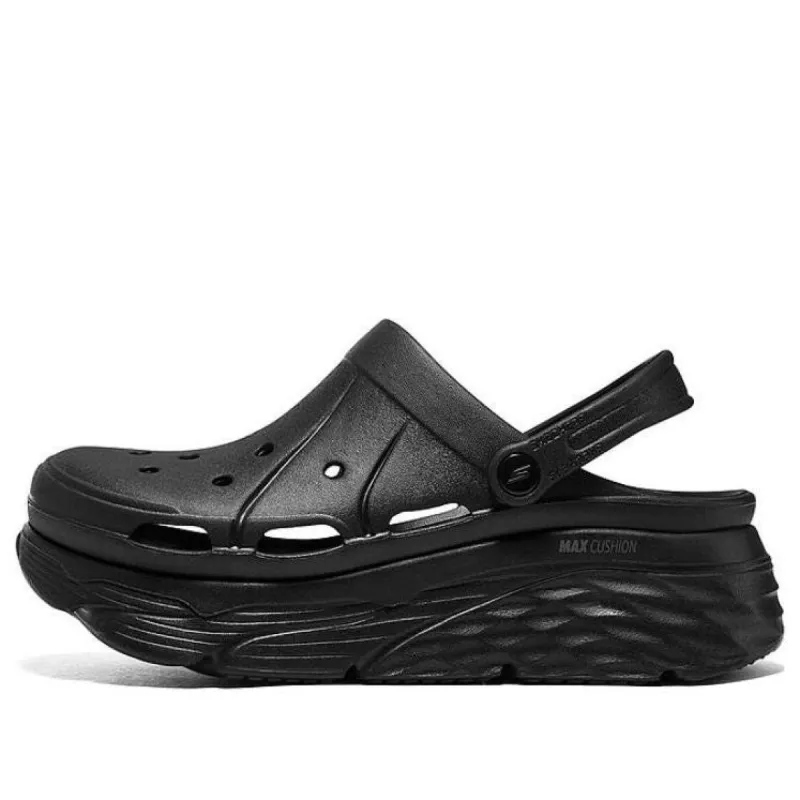 (WMNS) Skechers Max Cushioning 'Black' 111127-BBK sold by KicksCrew