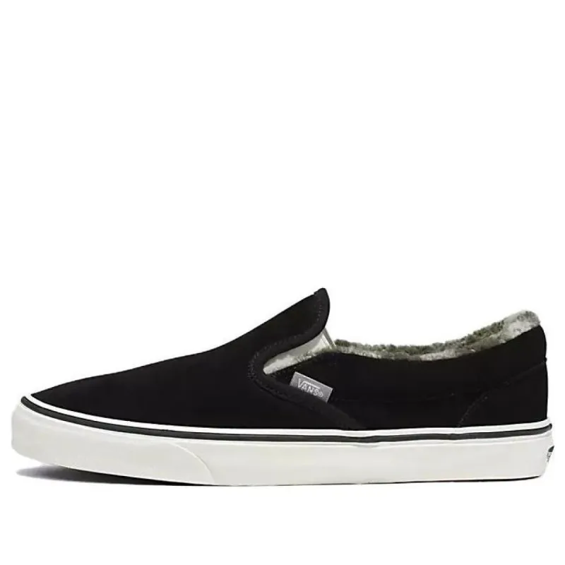Vans Classic Slip-On Cozy Hug Sherpa 'Black' VN000BVZBM8 sold by KicksCrew