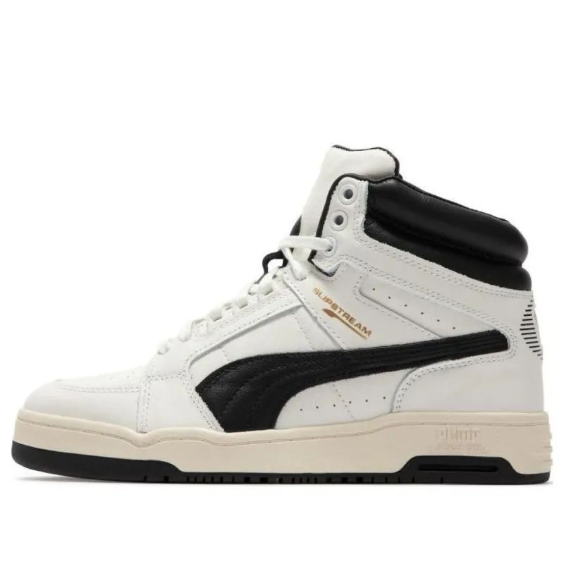 PUMA Slipstream Mid 75-Year Edition PRM Sneakers 'White Black' 393401-01 sold by KicksCrew