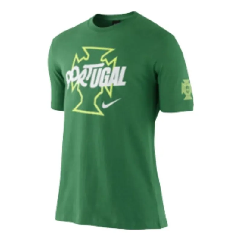 Nike Portugal Core World Cup 2010 Soccer Tshirt 'Pine Green' 363731-302 sold by KicksCrew