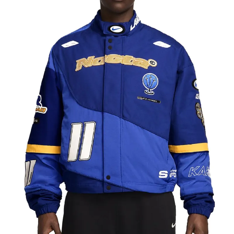Nike x NOCTA L'Art Racing Jacket 'Deep Royal Blue' FD2194-455 sold by KicksCrew