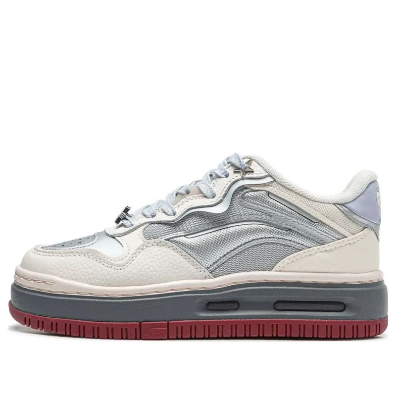 (WMNS) Li-Ning Future C1 'Beige Silver Grey' AGCT500-2 sold by KicksCrew
