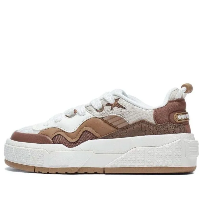 (WMNS) Li-Ning 001 Unblock 'White Brown' AGCT218-4 sold by KicksCrew