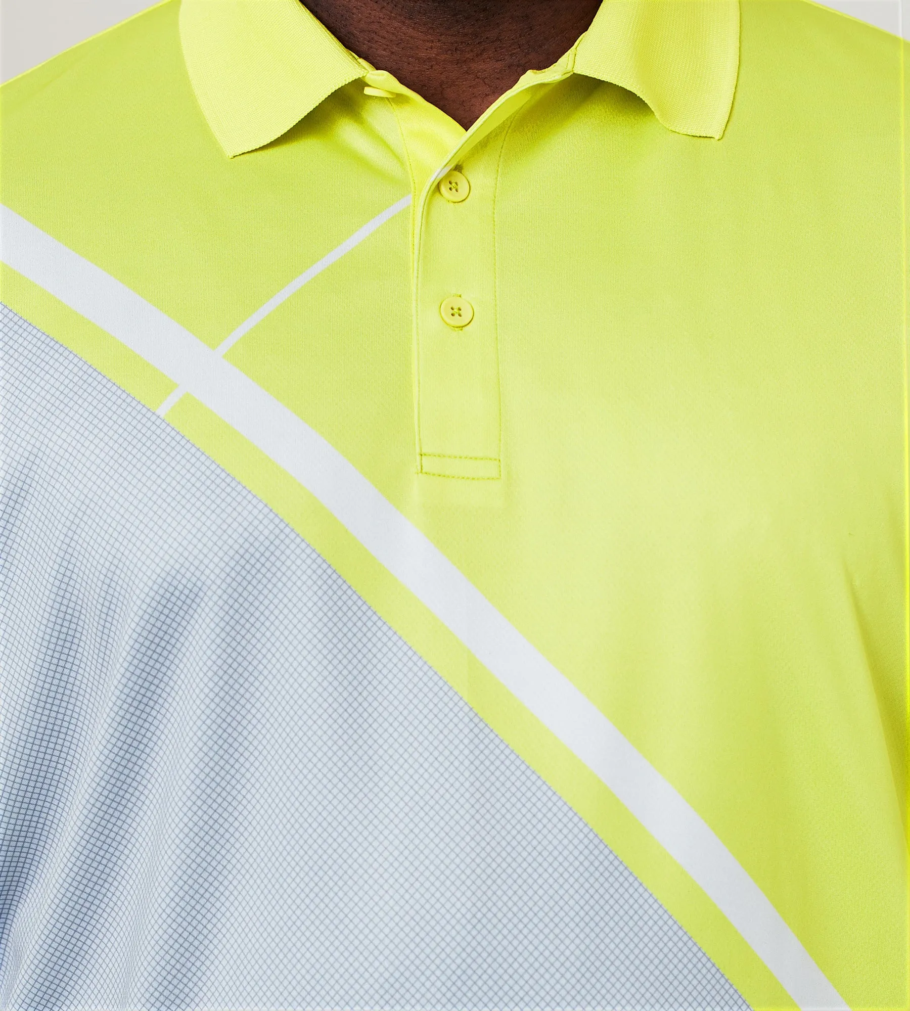 Active Diagonal Stripe Polo sold by George Richards product image thumbnail 2