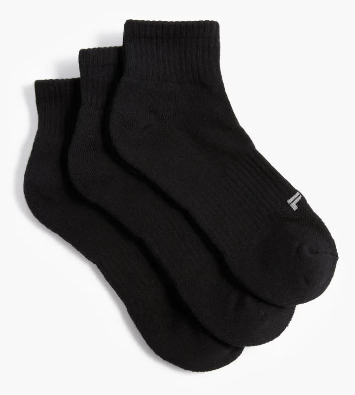 3-Pack Quarter-Length Performance Socks sold by George Richards