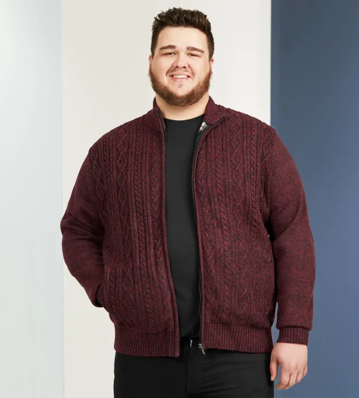 Fleece Lined Cardigan sold by George Richards