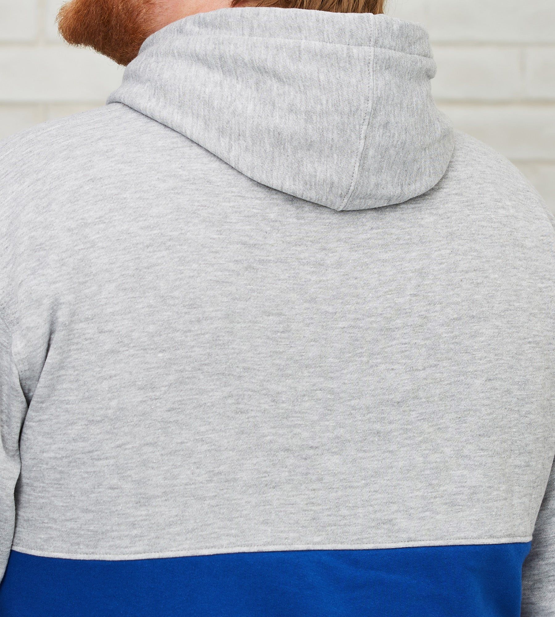 Embroidered Logo Colour-Block Hoodie sold by George Richards product image thumbnail 3