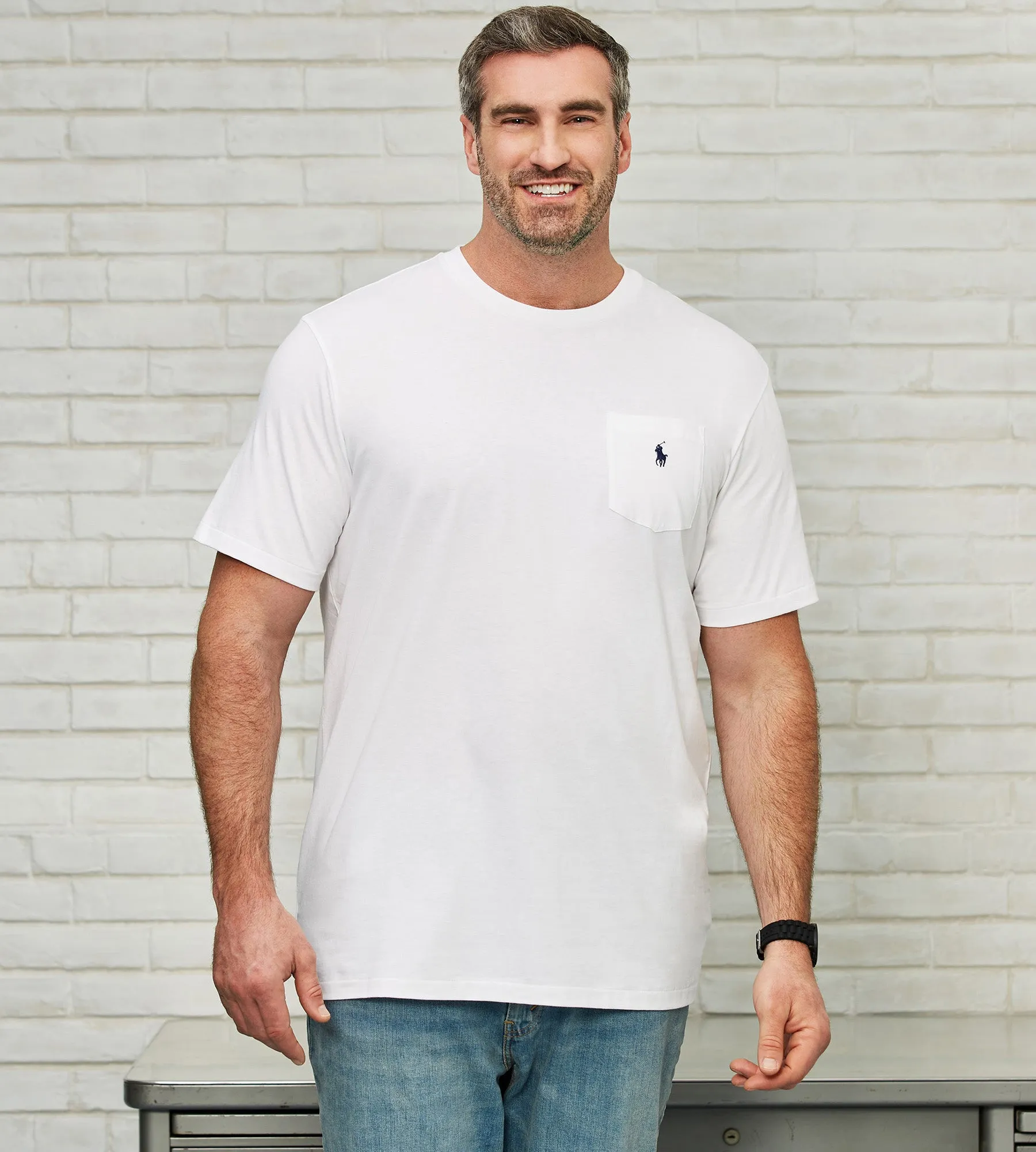 Crew Neck Tee sold by George Richards product image thumbnail 3