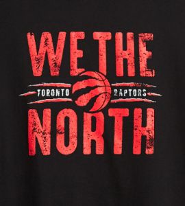 Toronto Raptors NBA Graphic Tee sold by George Richards