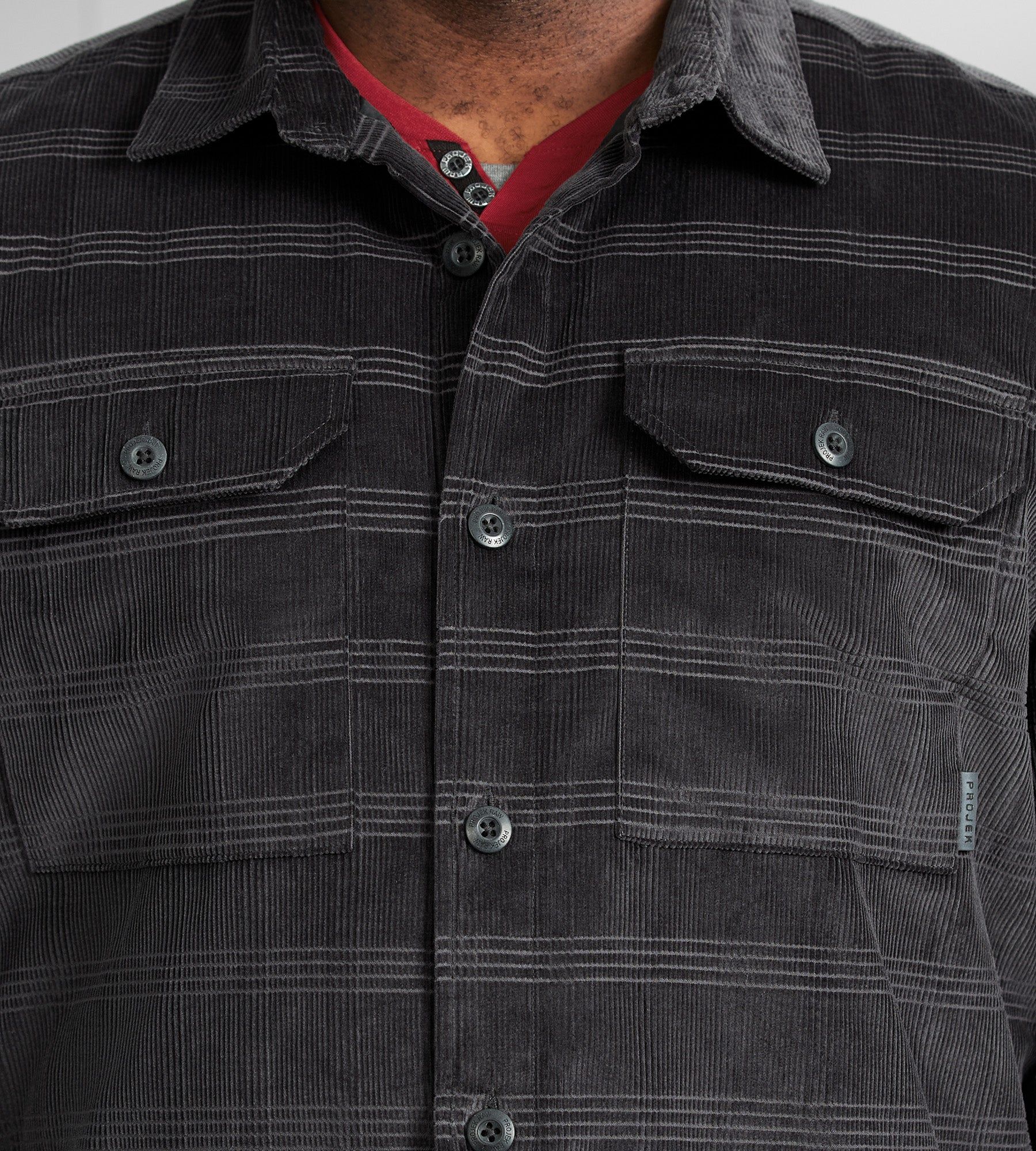 Corduroy Shacket sold by George Richards product image thumbnail 3