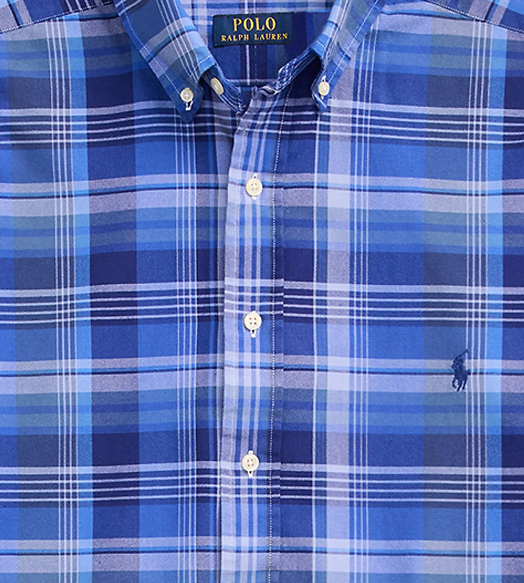 Plaid Oxford Sport Shirt sold by George Richards product image thumbnail 2