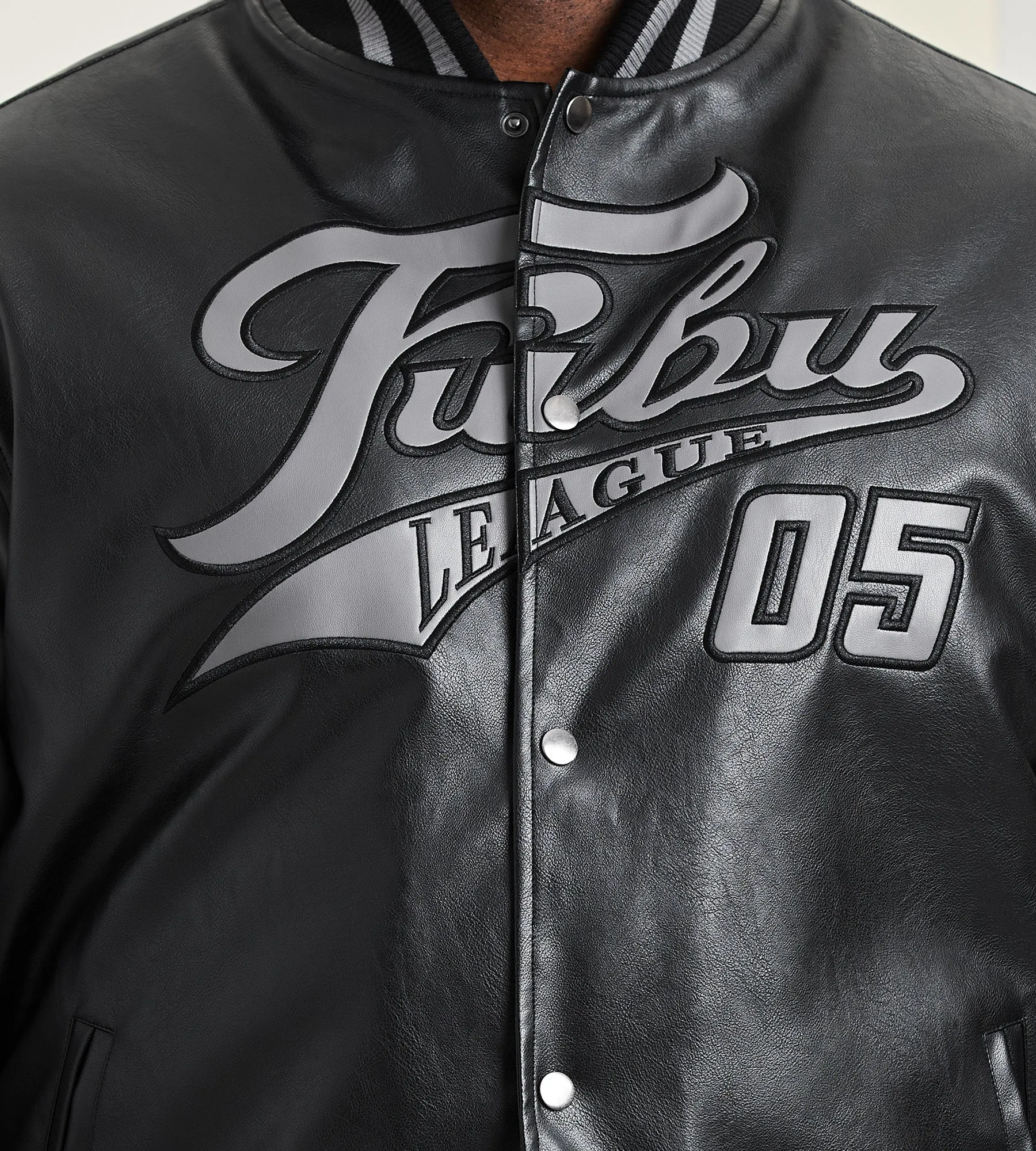 leather varsity jacket L 新品 Buy Kansai Yamamoto Leather Colorblock Varsity Jacket Online