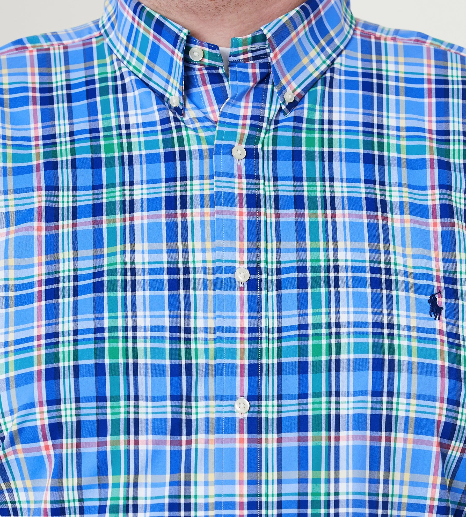 Stretch Plaid Sport Shirt sold by George Richards product image thumbnail 2