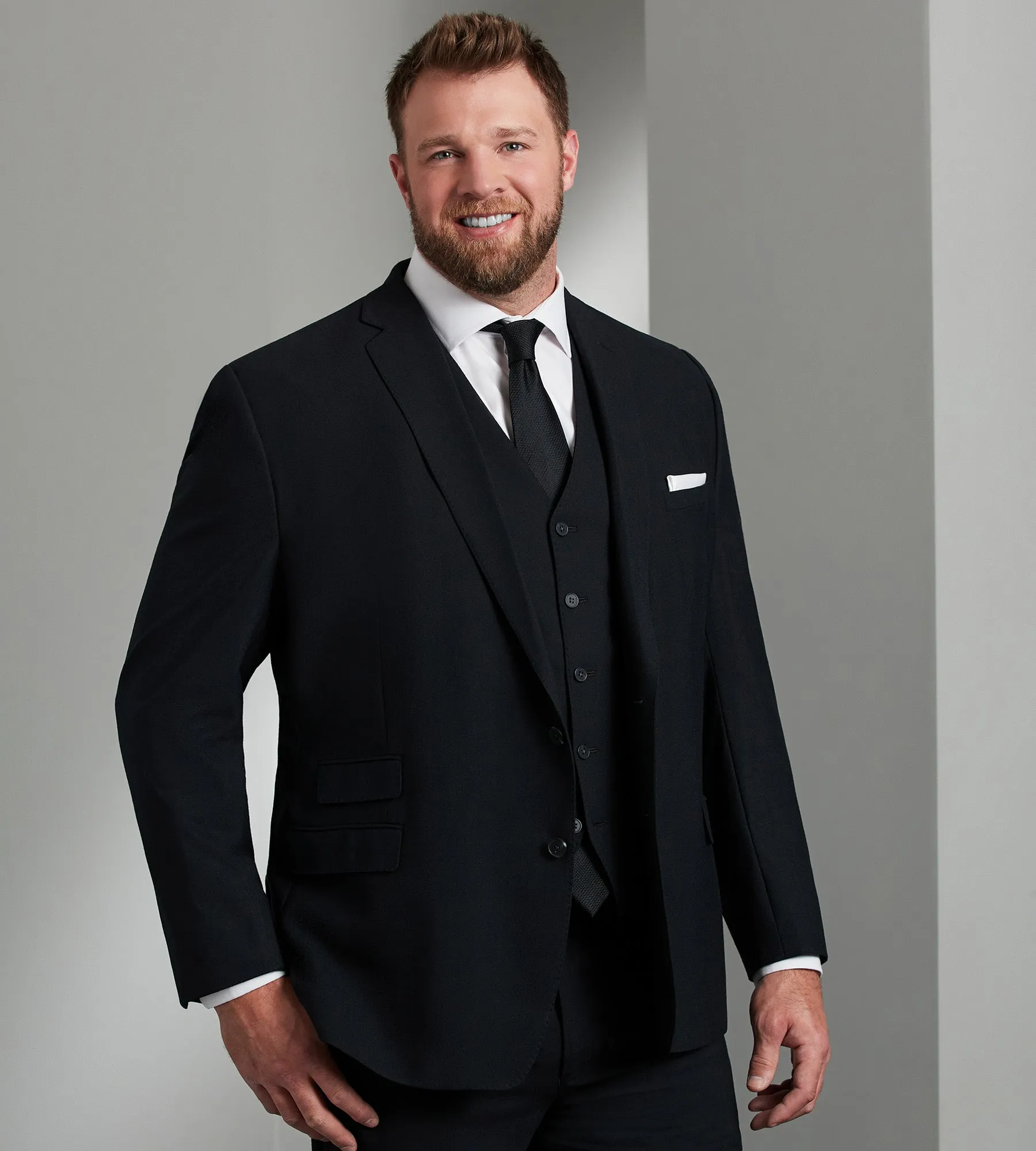 Modern Fit DH-XTECH Ultimate Performance Suit Separate Vest sold by George Richards product image thumbnail 3