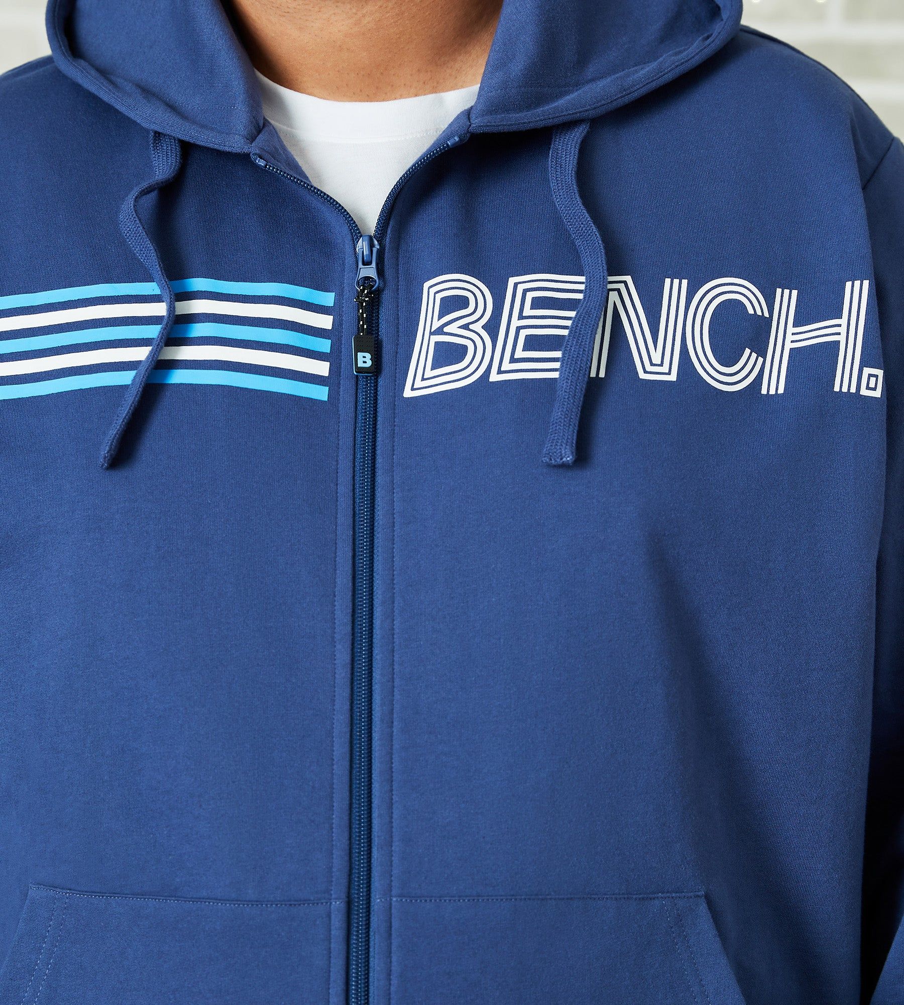 Full-Zip Chest Logo Hoodie sold by George Richards product image thumbnail 2