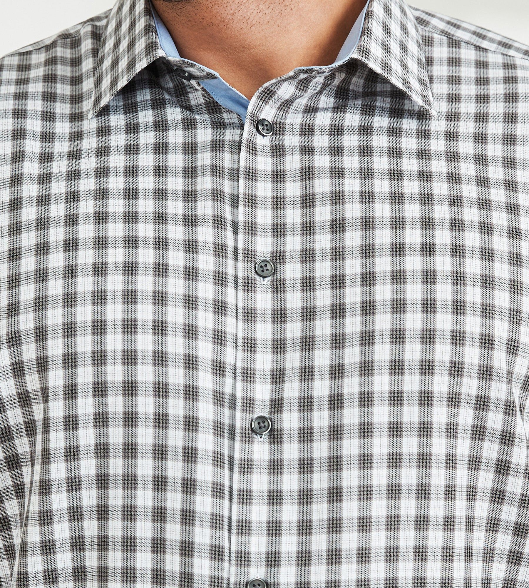 Easy Care Check Short Sleeve Sport Shirt sold by George Richards product image thumbnail 2