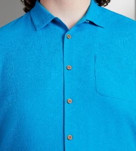 Tropic Isles Tonal Jacquard Short Sleeve Sport Shirt sold by George Richards