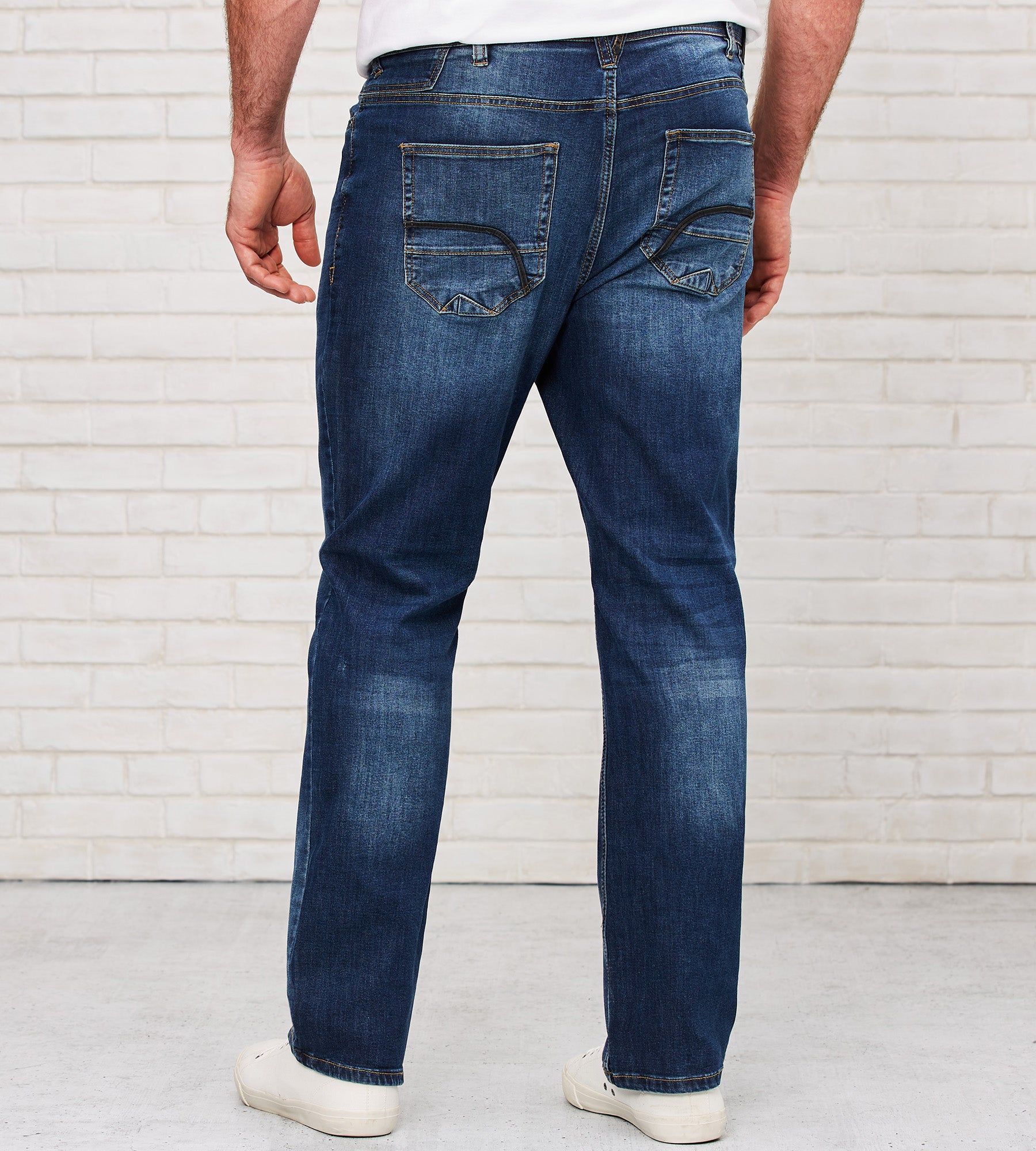 Straight Fit Jeans sold by George Richards product image thumbnail 4