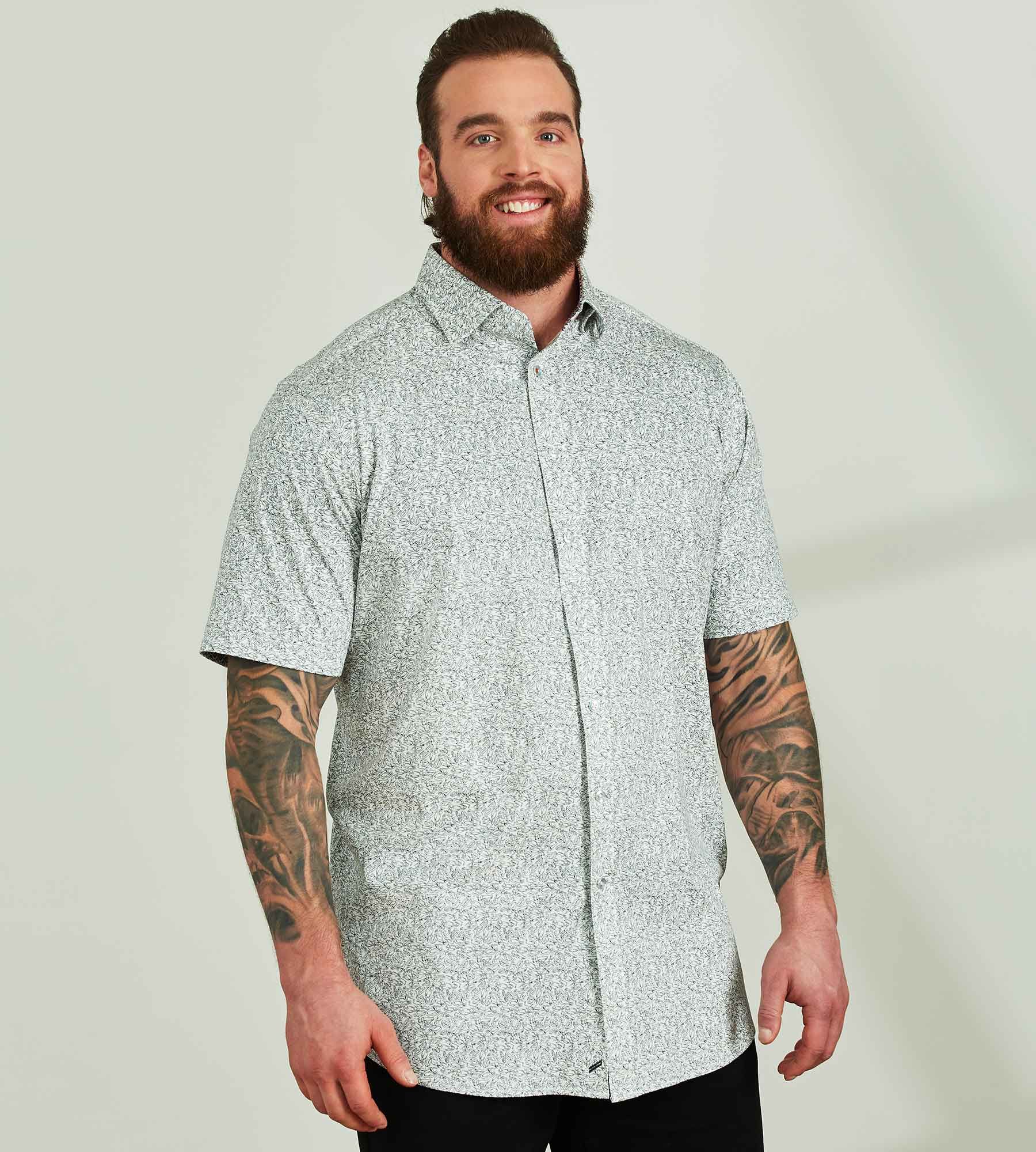 360° Stretch Car Print Short Sleeve Sport Shirt sold by George Richards
