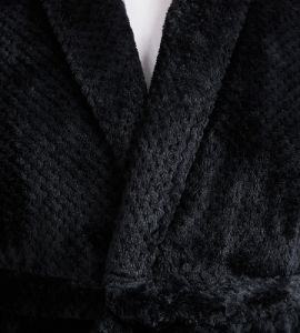 Tonal Plush Robe sold by George Richards