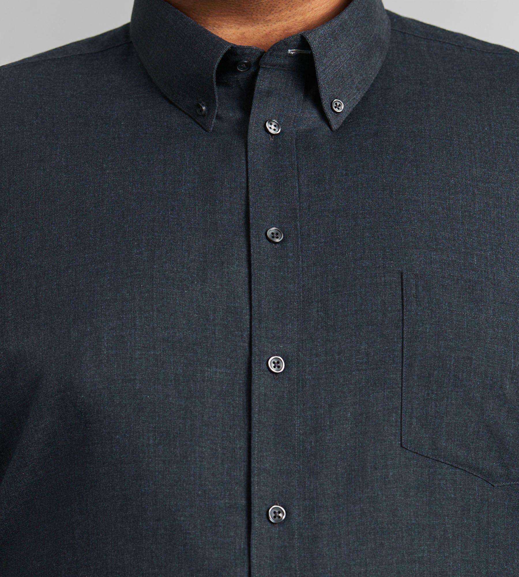Easy Care Tonal Long Sleeve Sport Shirt sold by George Richards product image thumbnail 2