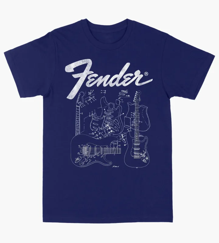 Fender Graphic Tee sold by George Richards