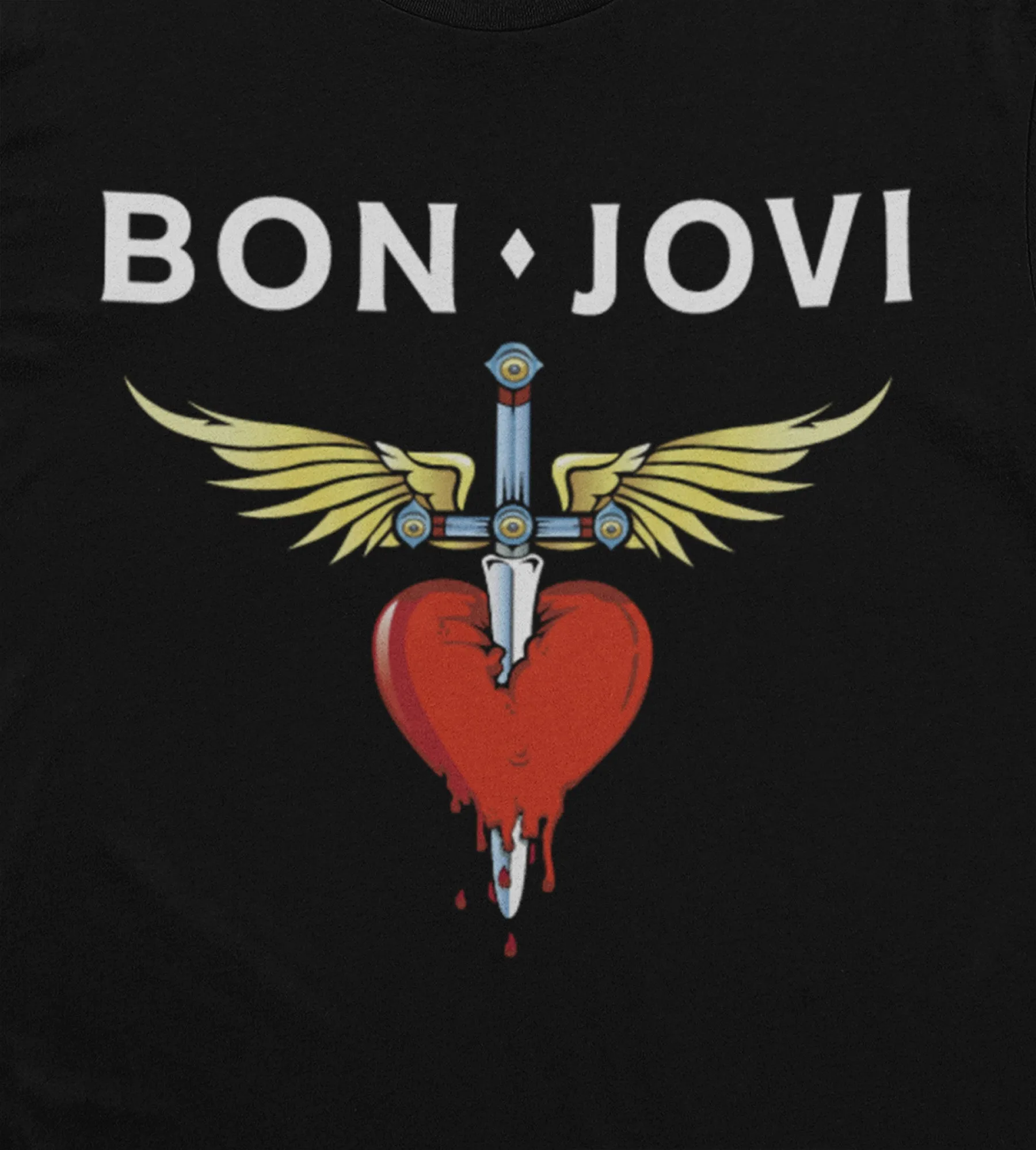 Bon Jovi Graphic Tee sold by George Richards product image thumbnail 2