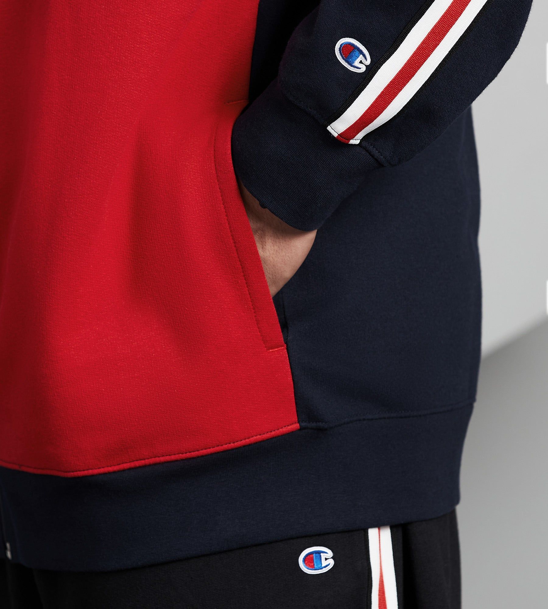 Taped Warm Up Jacket sold by George Richards product image thumbnail 3