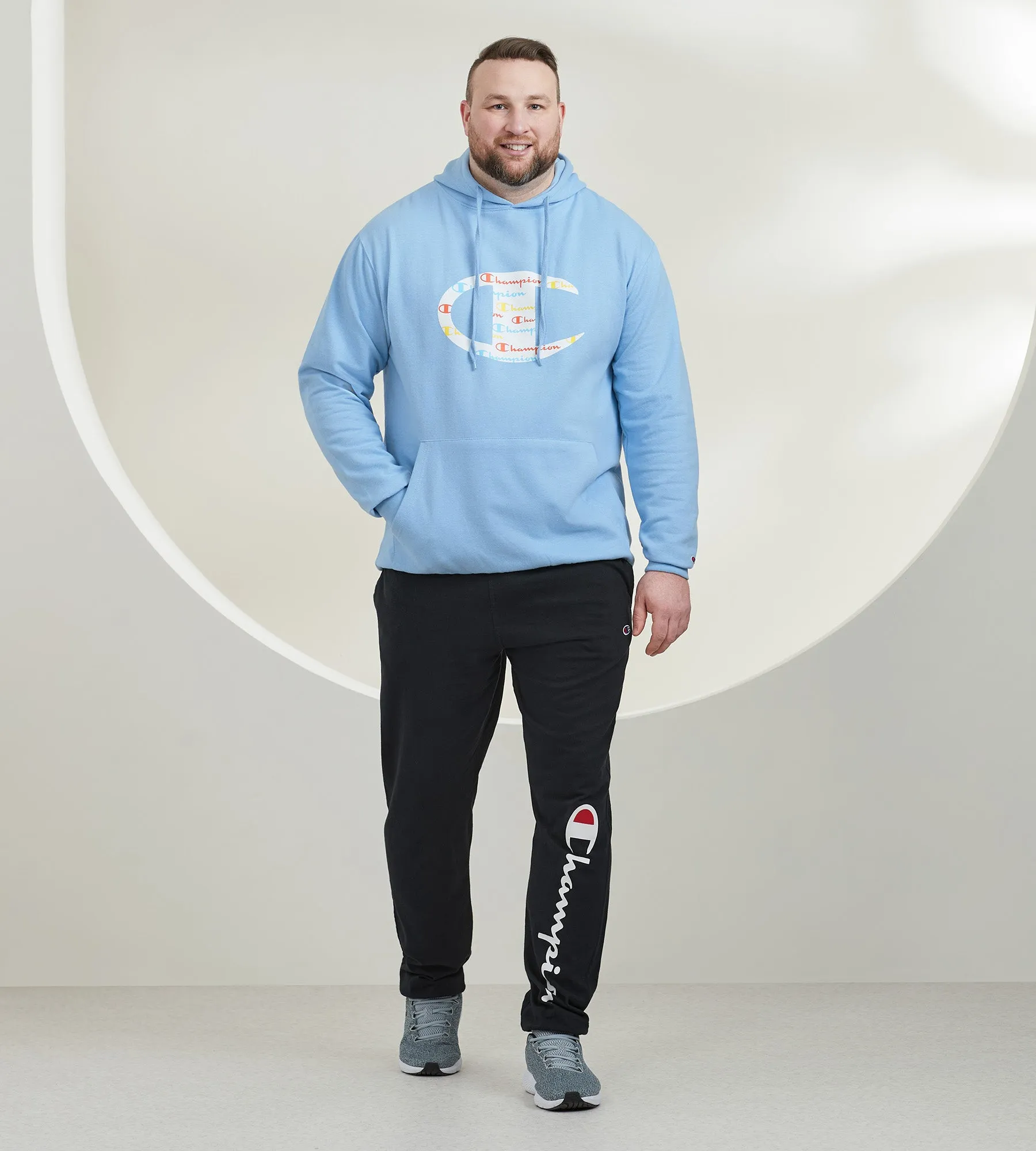 Printed C Graphic Hoodie sold by George Richards product image thumbnail 4