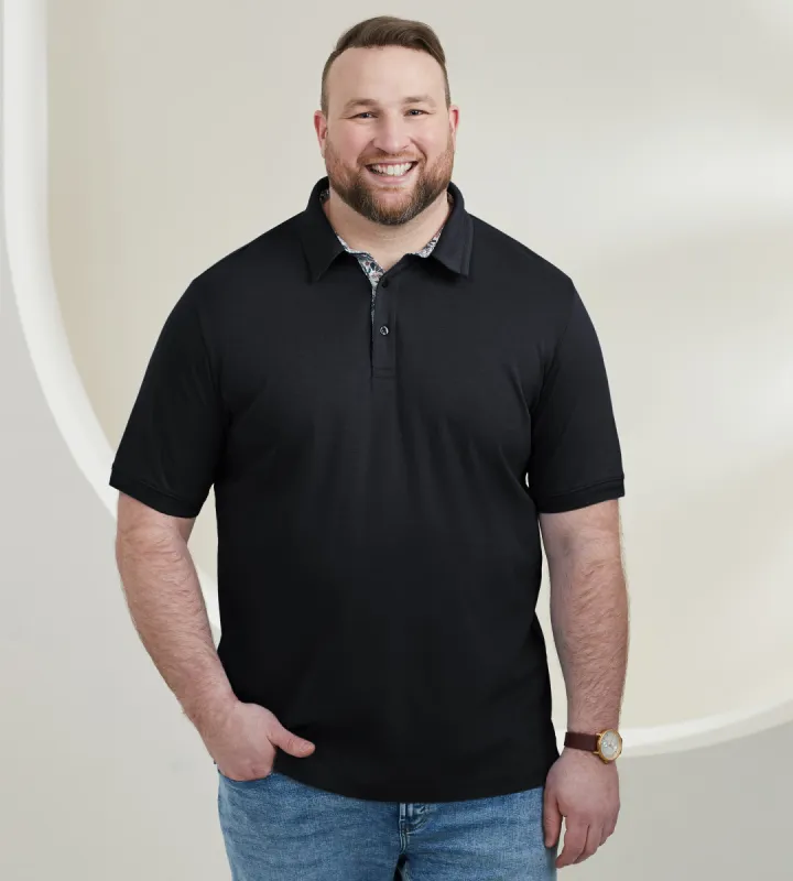 Liquid Cotton Polo sold by George Richards