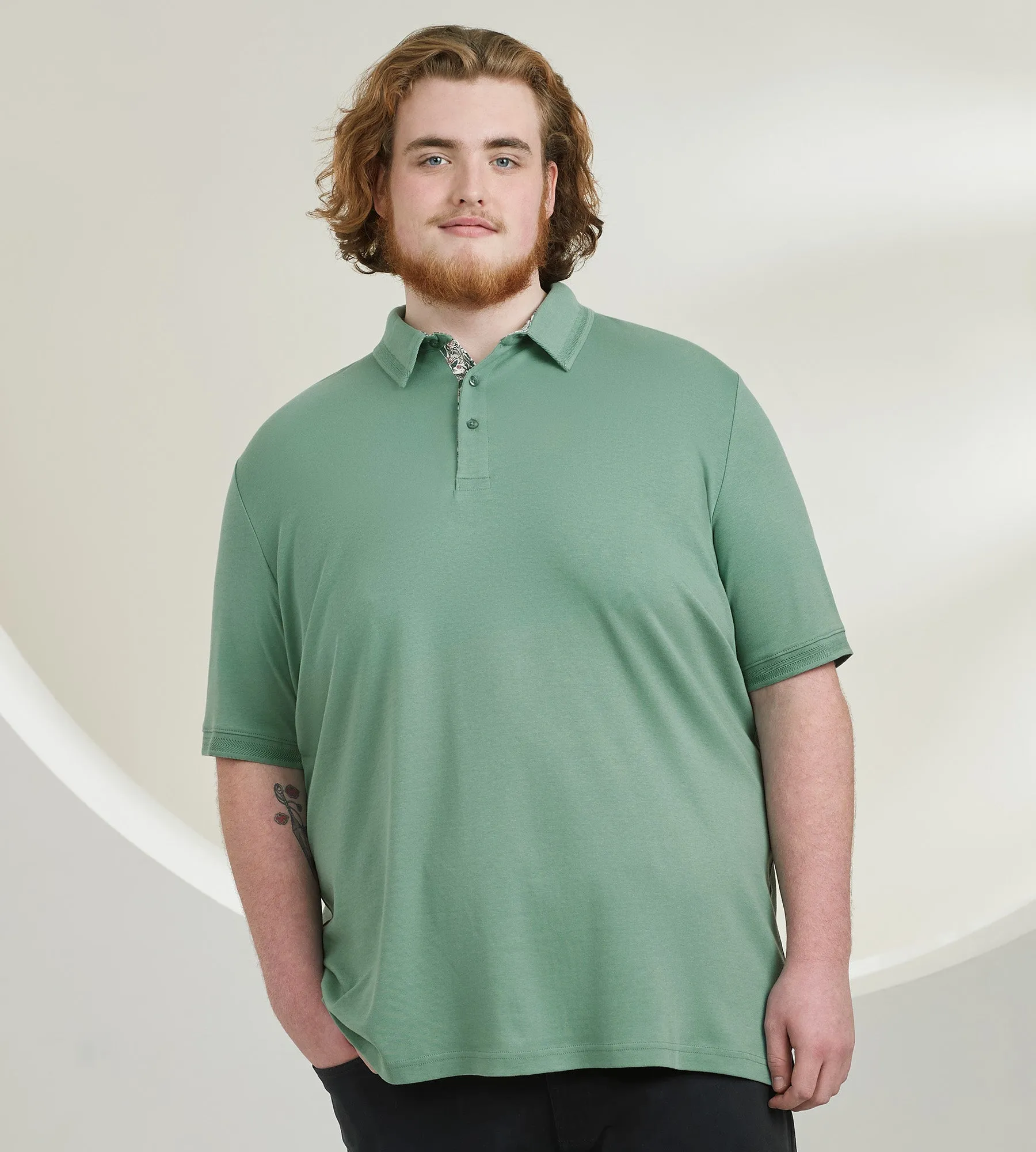 Liquid Cotton Polo sold by George Richards product image thumbnail 5